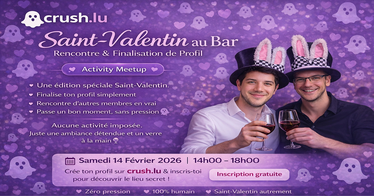 ❤️ Valentine’s Day at the Bar – Meet & Complete Your Profile